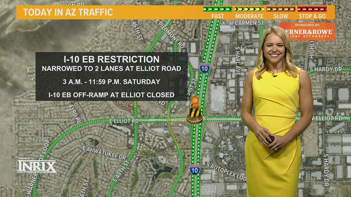 Phoenix weekend traffic report for July 15 - Vimarsana News