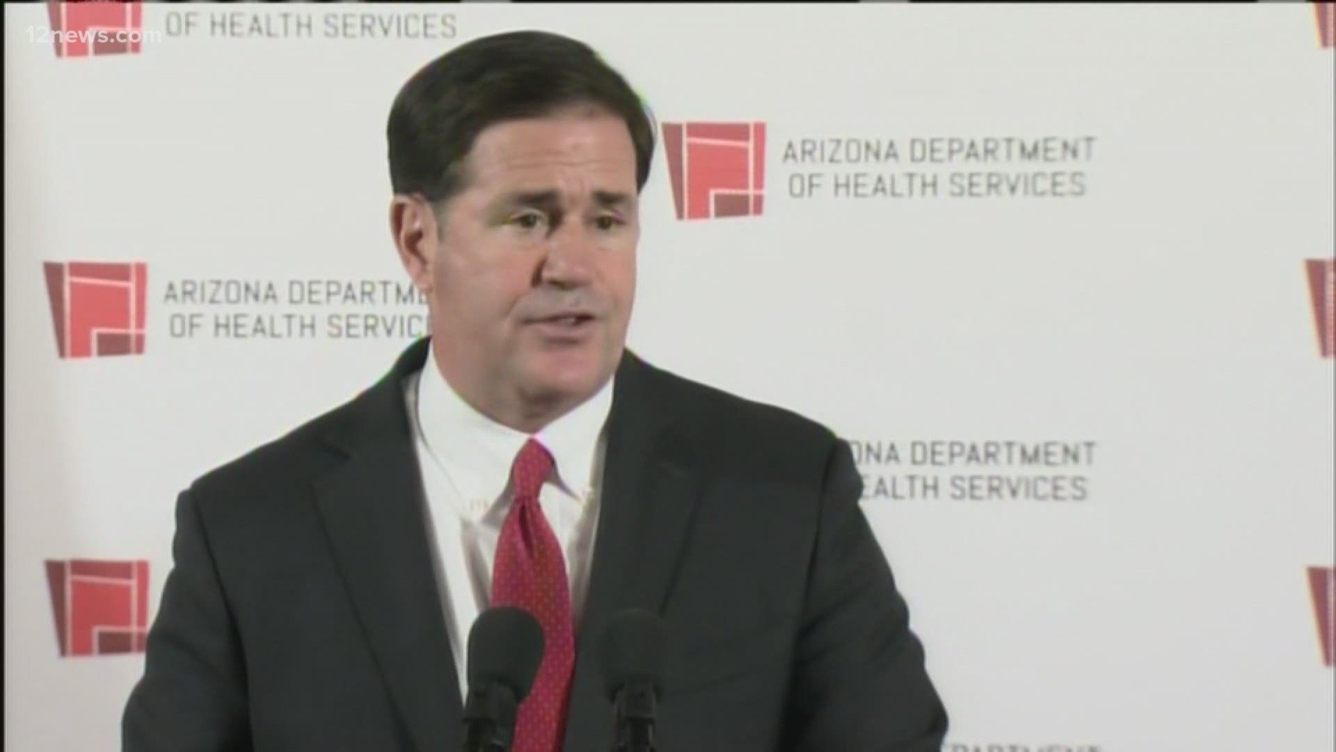 With COVID-19 cases surging in Arizona, Governor Doug Ducey held his first news conference in weeks. He avoided issuing a state-wise mask mandate.