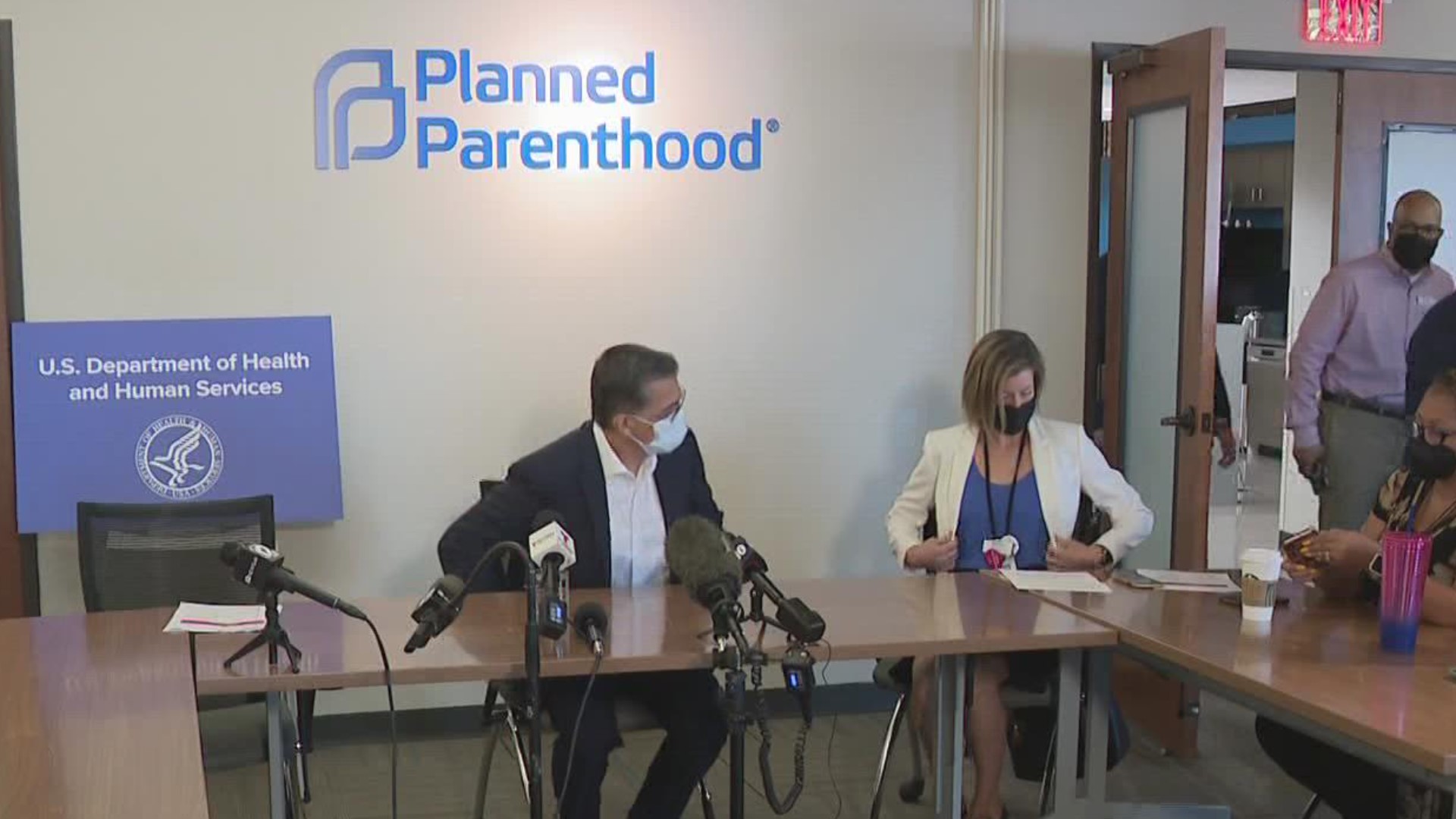 U.S. Health Secretary Xavier Becerra visited Phoenix this week to meet with abortion providers and discuss Arizona's legal challenges in a post-Roe society.