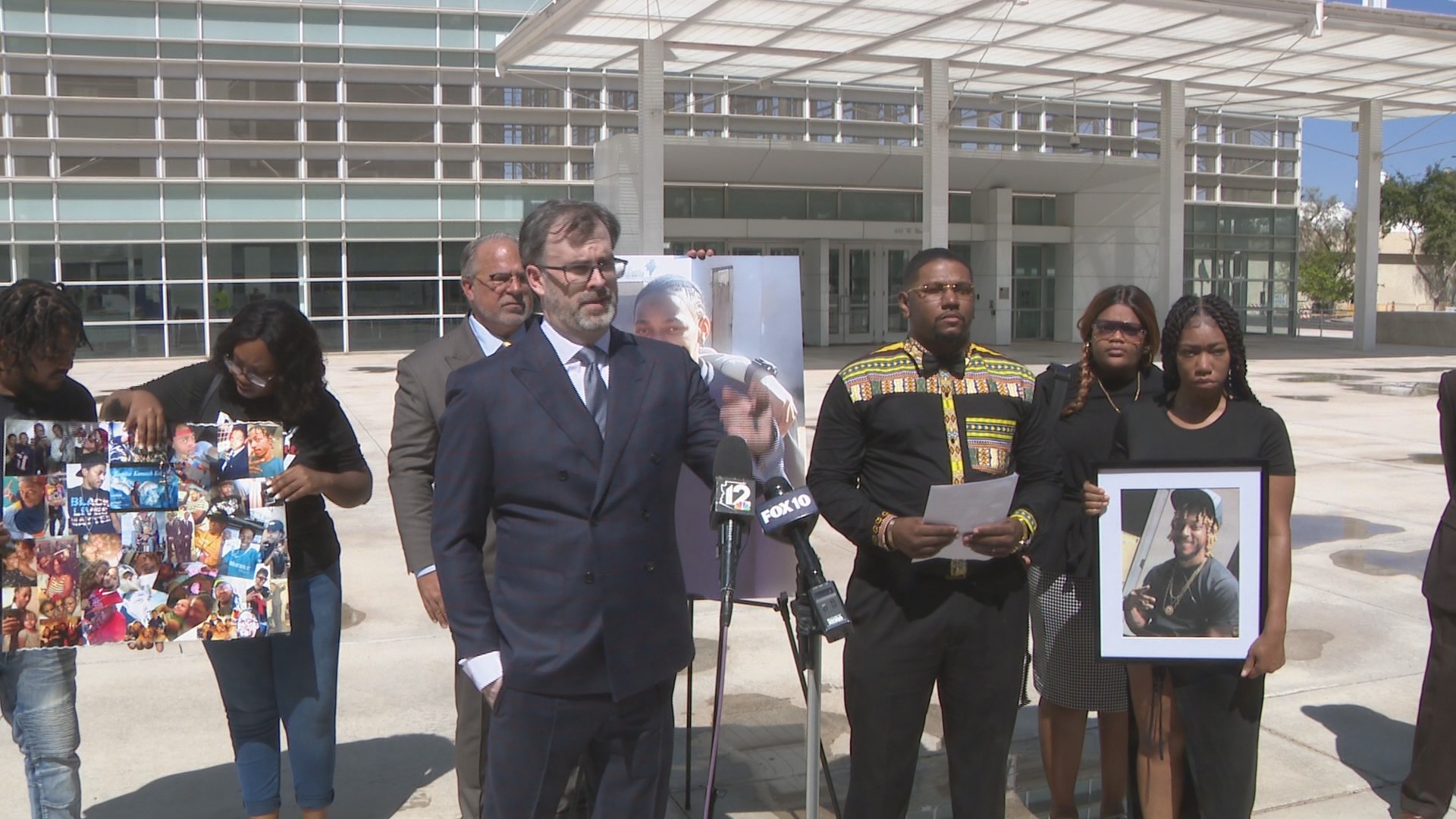 The family of Leontae Kirk has filed a lawsuit against the Phoenix Police Department after he was shot and killed last November.