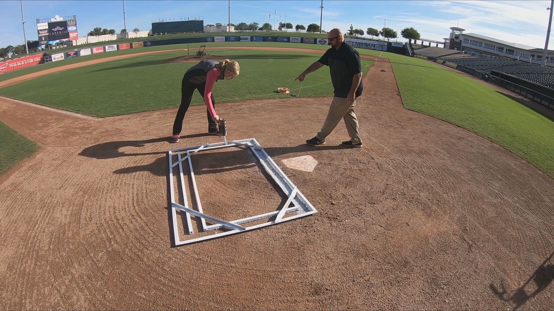 We get a first-hand look at what it really takes to keep the Surprise Stadium in tip-top shape all year round.