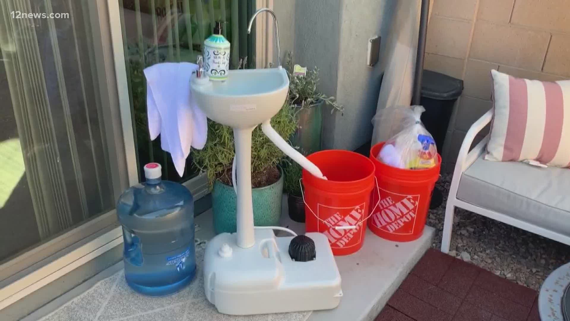 A third of homes on the Navajo Nation don’t have running water, complicating their response to COVID-19. So a woman is raising money to donate handwashing stations.