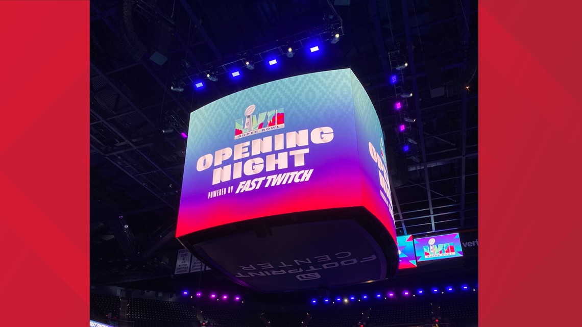 Arizona Super Bowl 2023 Opening Night underway at Footprint Center