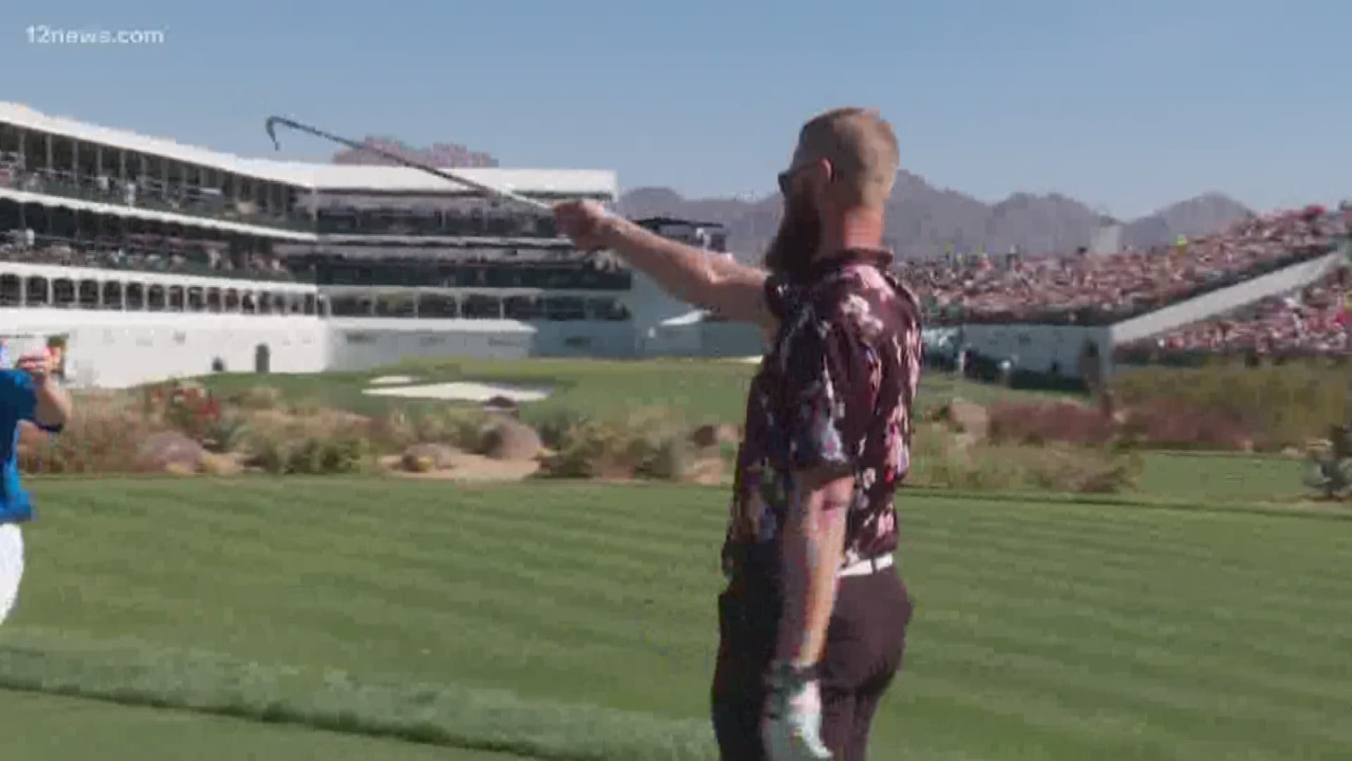 Call it the ideal father-son outing. D-Backs pitcher Archie Bradley's latest adventure stopped at the TPC Scottsdale to play in the Waste Management Phoenix Open Pro-Am Wednesday. His dad was his caddie for the second year in a row.