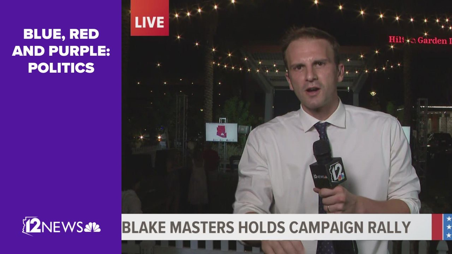 Blake Masters is one of the frontrunners for the Republican nomination to face U.S. Senator Mark Kelly in November.