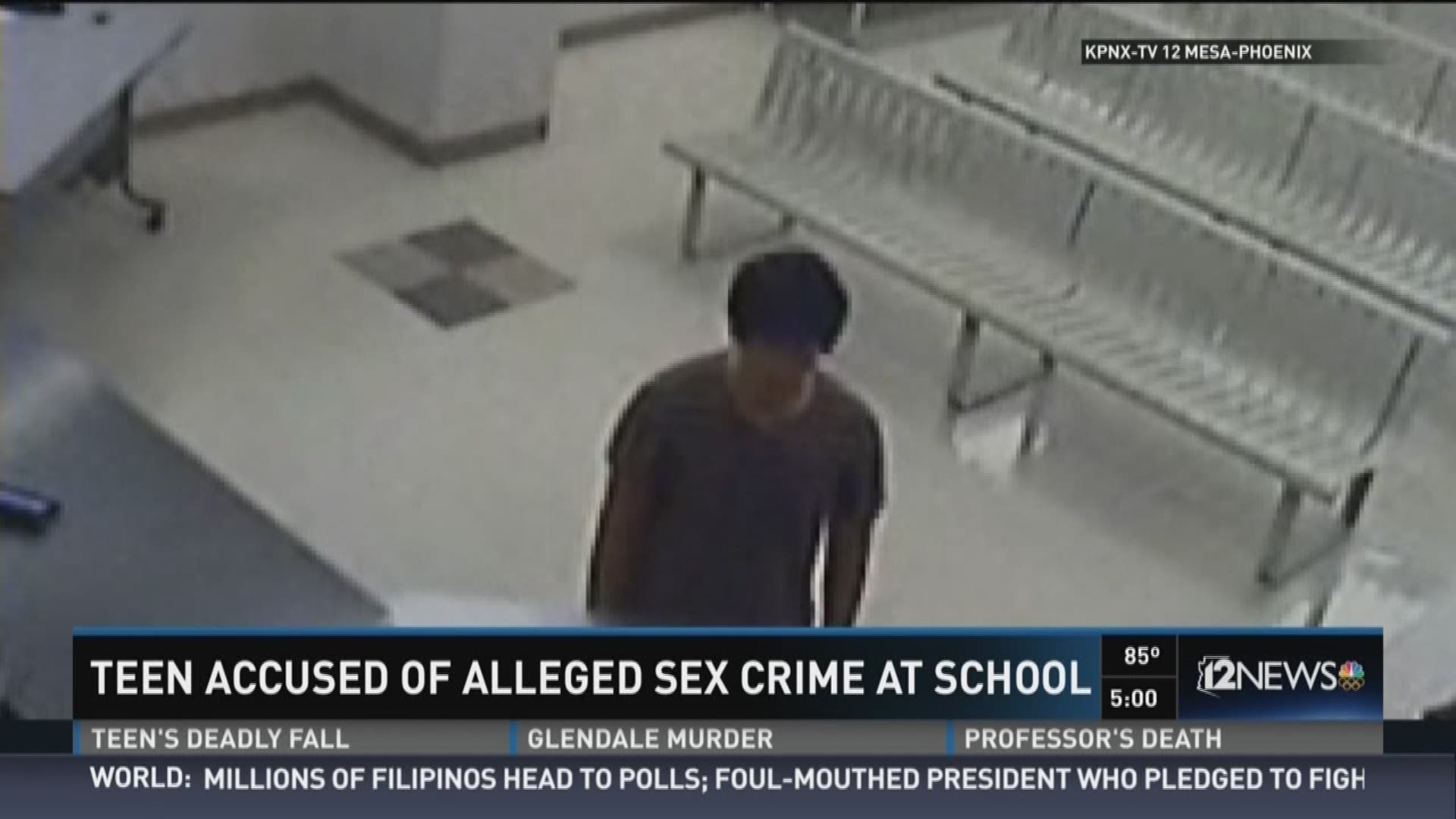 An 18-year-old is behind bars after allegedly sexually assaulting a