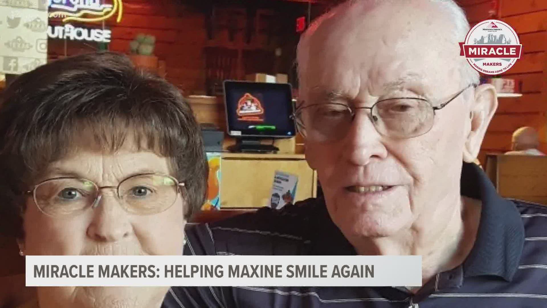 Maxine Hooker’s apartment flooded in January and she lost her husband in May. Mountain America Credit Union heard about Maxine’s story and decided to help.