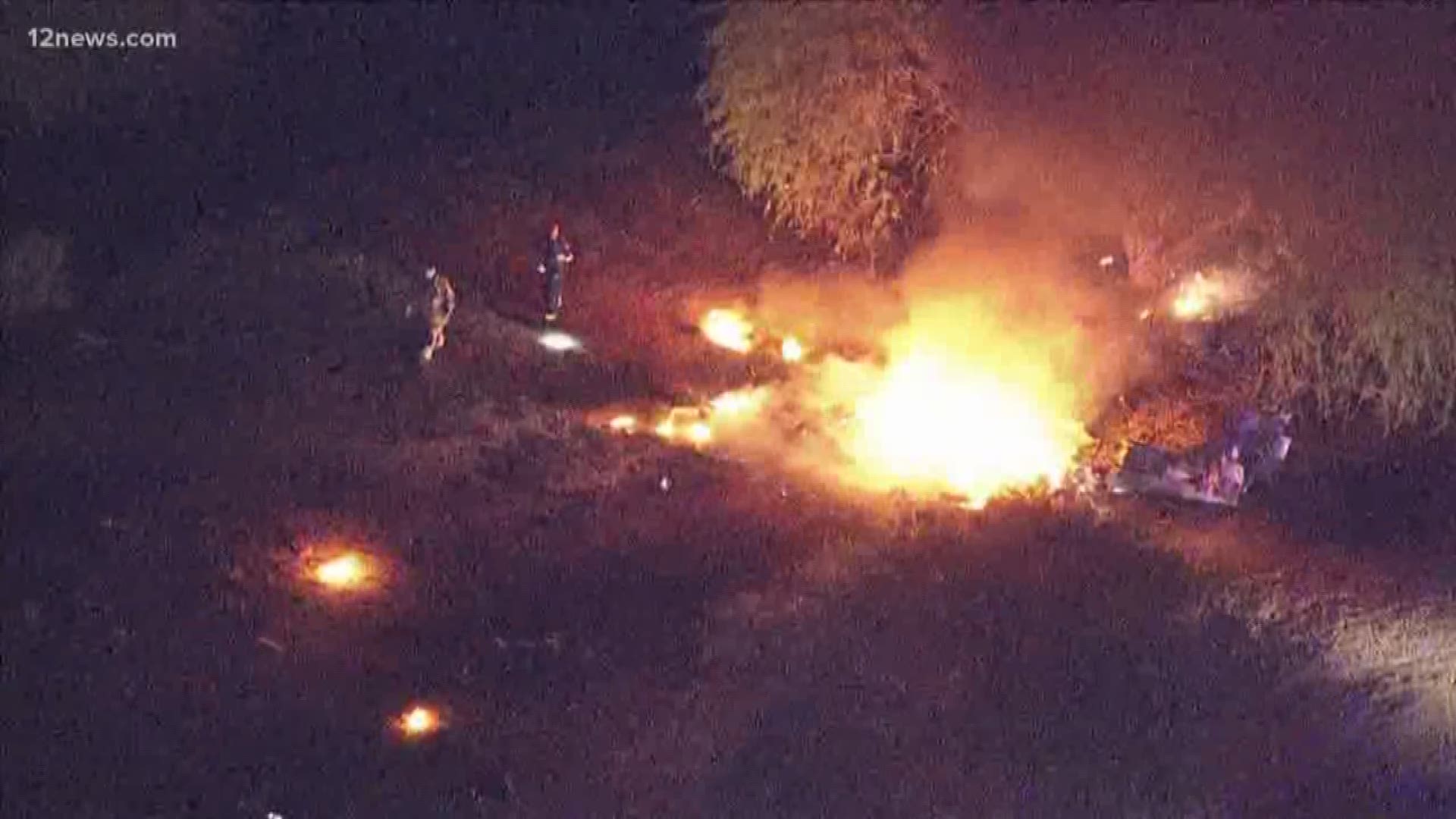 We asked an aviation expert to take a look at traffic cam video of a fiery private plane crash in Scottsdale that killed six people last month. 