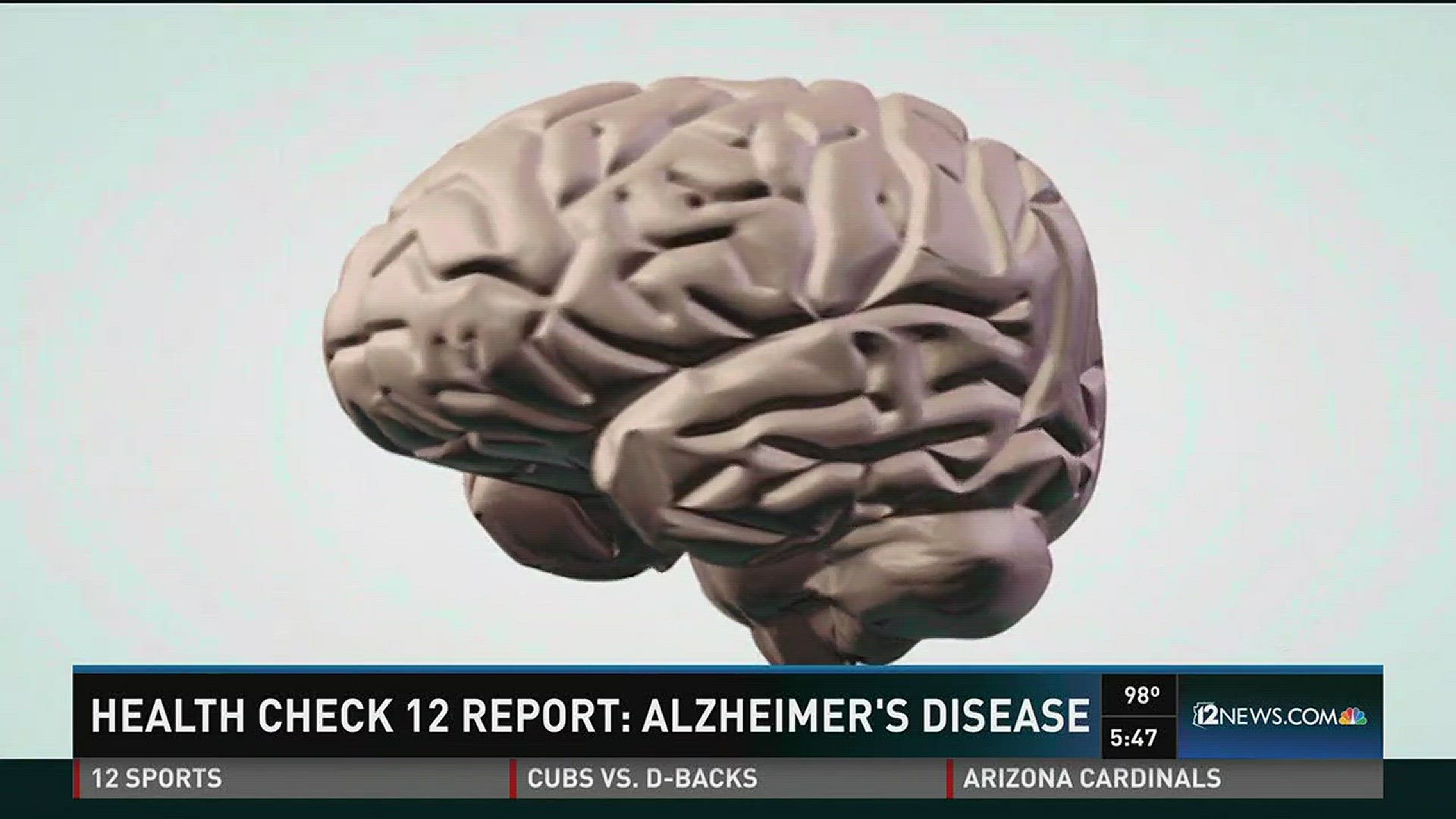 Health Check 12 Report: Alzheimer's Disease