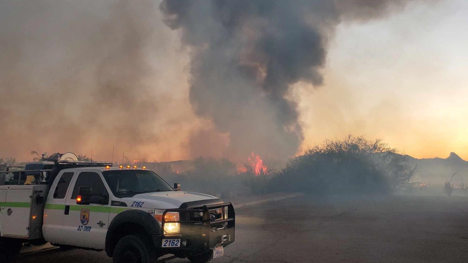 Suspect arrested following fire in Yuma