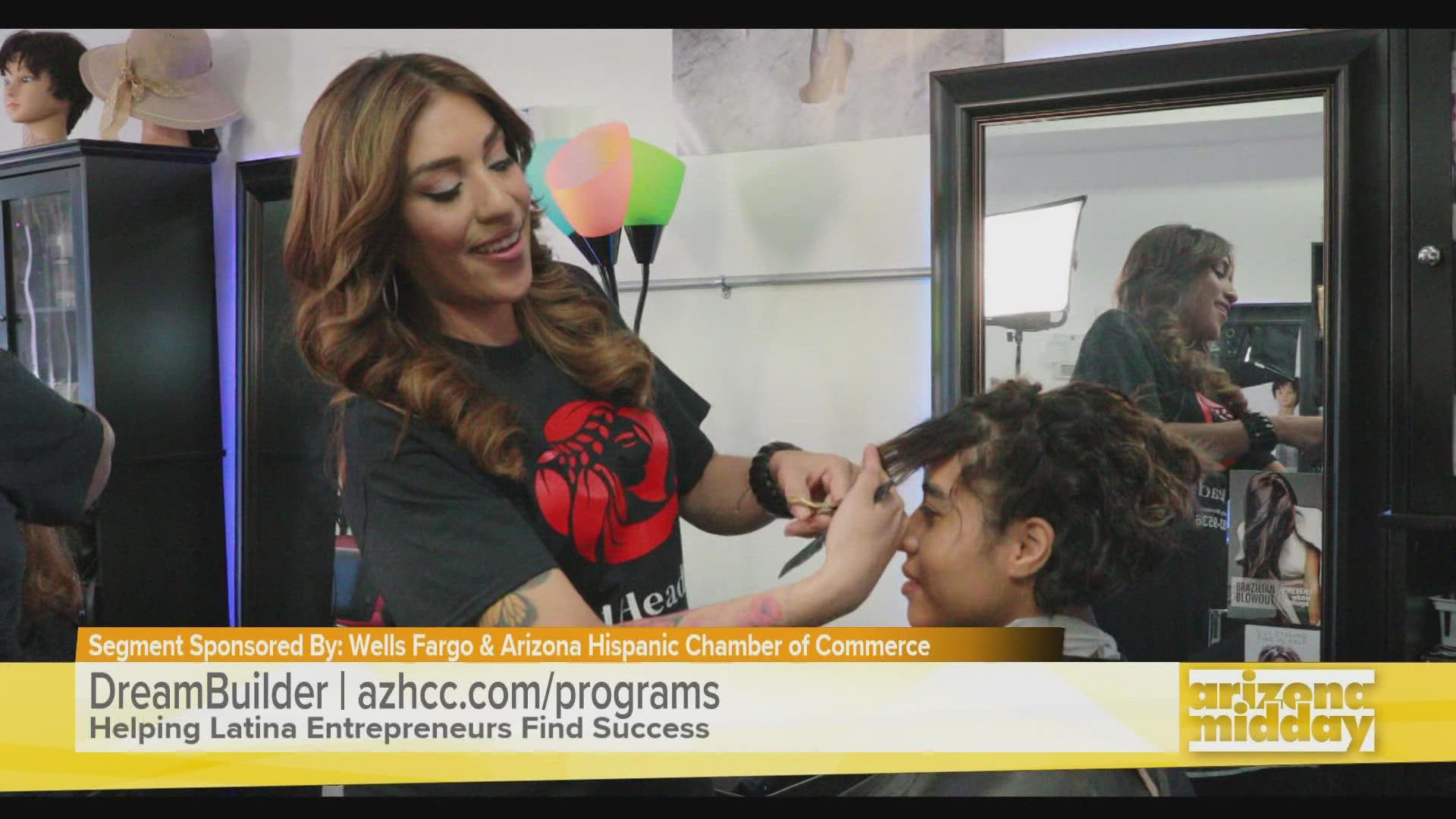 Sesily Gutierrez shares her story on how DreamBuilders brought her salon, HotHeadz, to life!