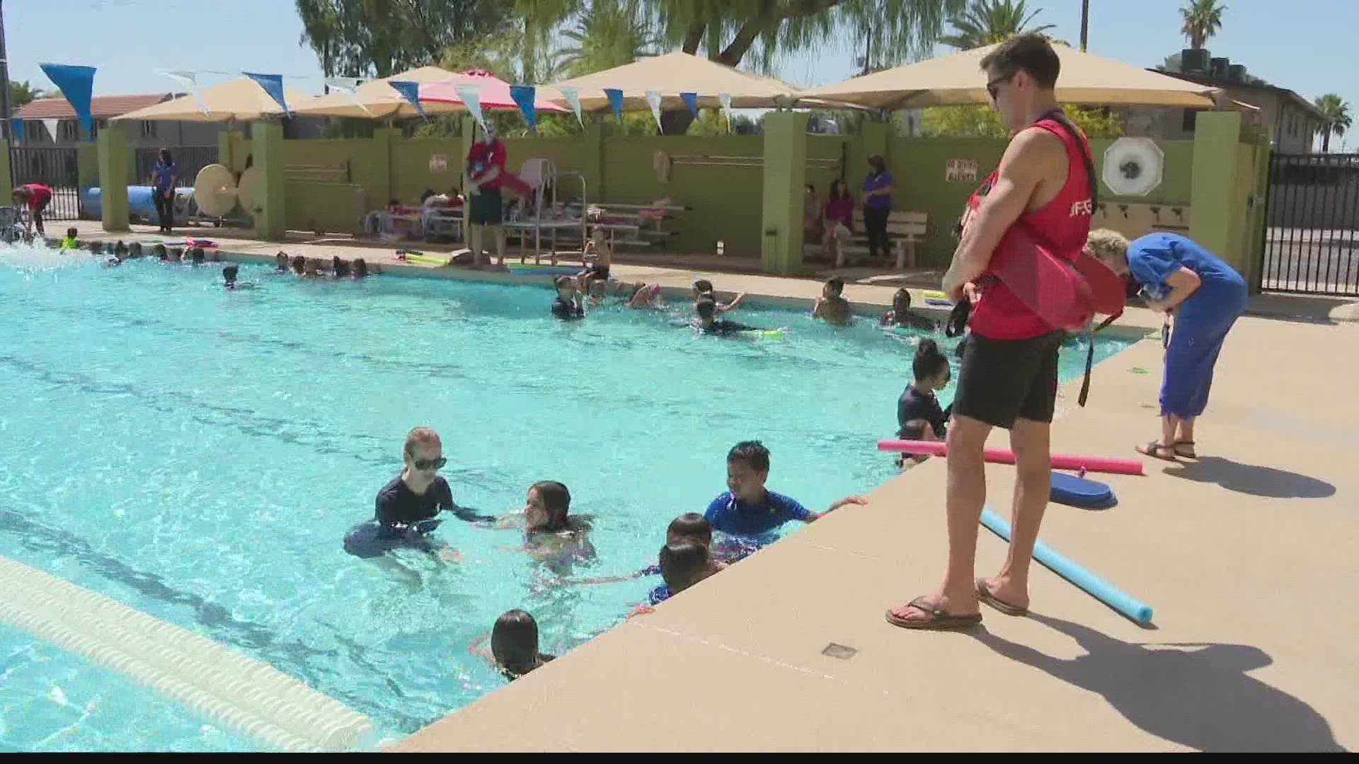 A new water safety campaign, "Drowning Zero", is taking off in Phoenix. The goal of the campaign is, of course, zero drownings.