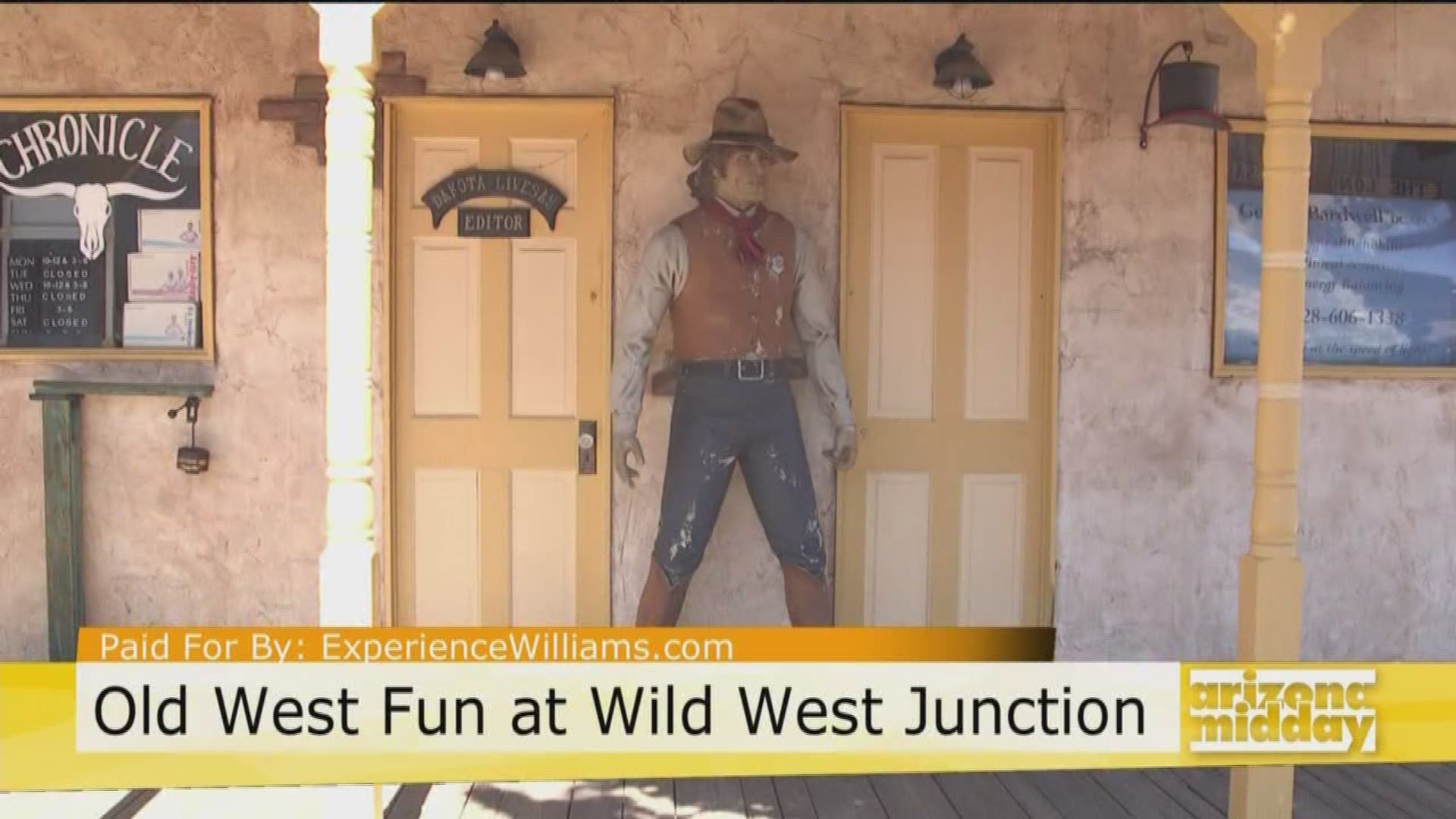 The Mayor of Williams John Moore gives us an inside look at Wild West Juction, where cowboys and the old west come to life.
