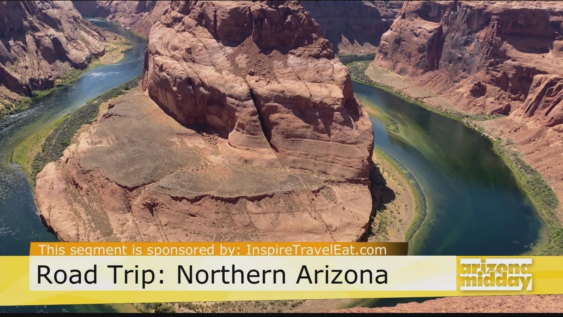 Fraser LaVeay, with InspireTravelEat.com, shares his top Northern Arizona locations including Top Hikes & Eats in Page