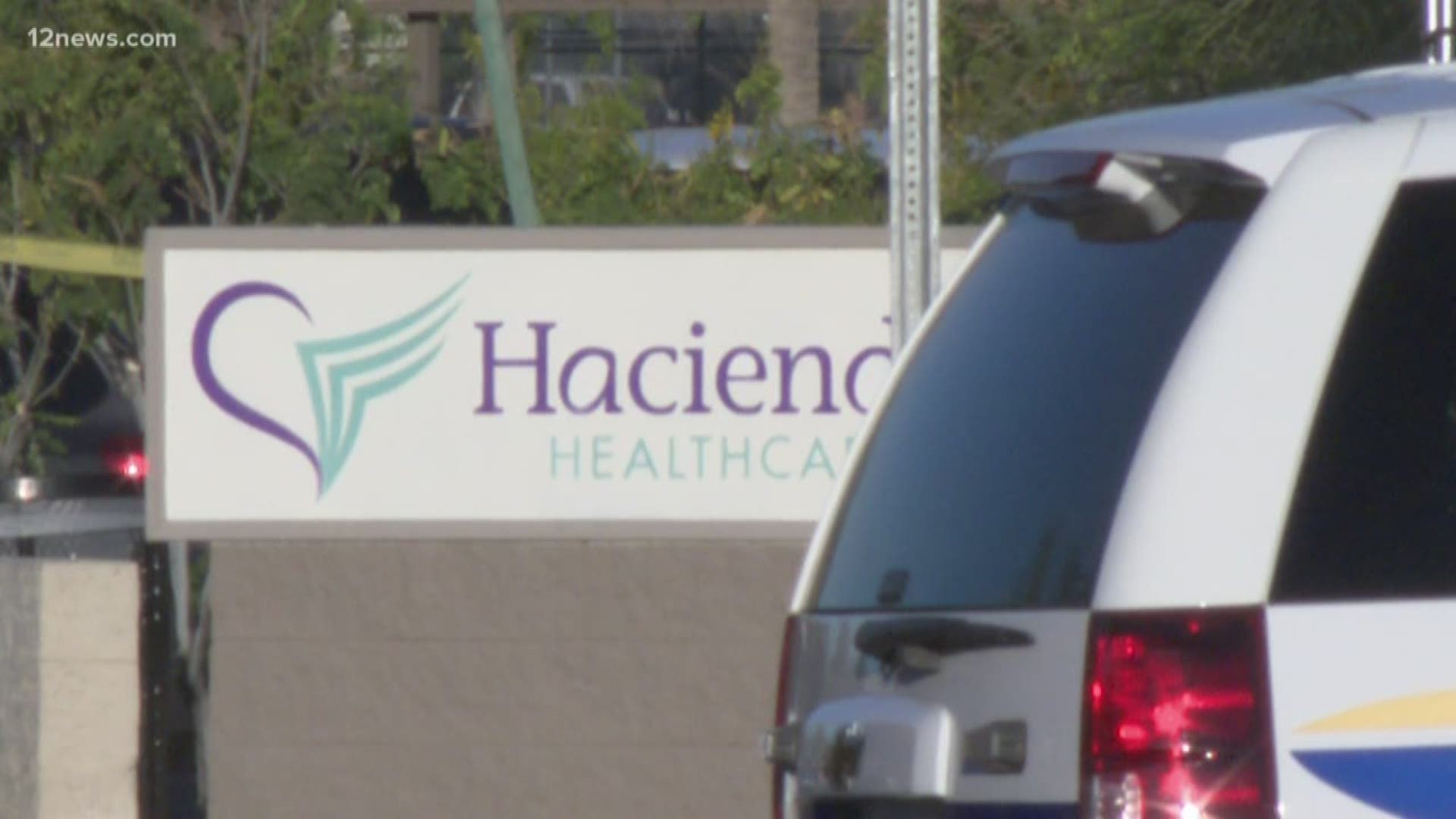 Gunfire erupted at Hacienda Healthcare, the facility where an incapacitated woman gave birth to a baby boy in December, early Monday morning. Investigators say a security guard at the facility was forced to shoot a man in the parking lot who is now in the hospital with life-threatening injuries.