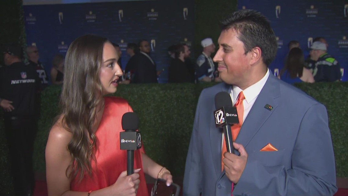 NFL Honors red carpet in New York City