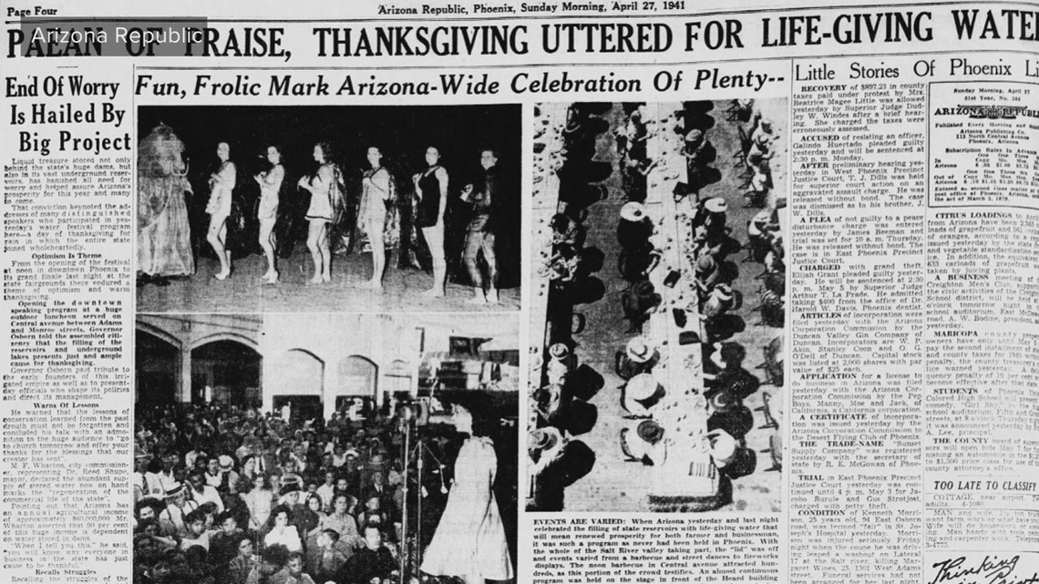 Phoenix pernah merayakan Thanksgiving pada musim semi tahun 1941