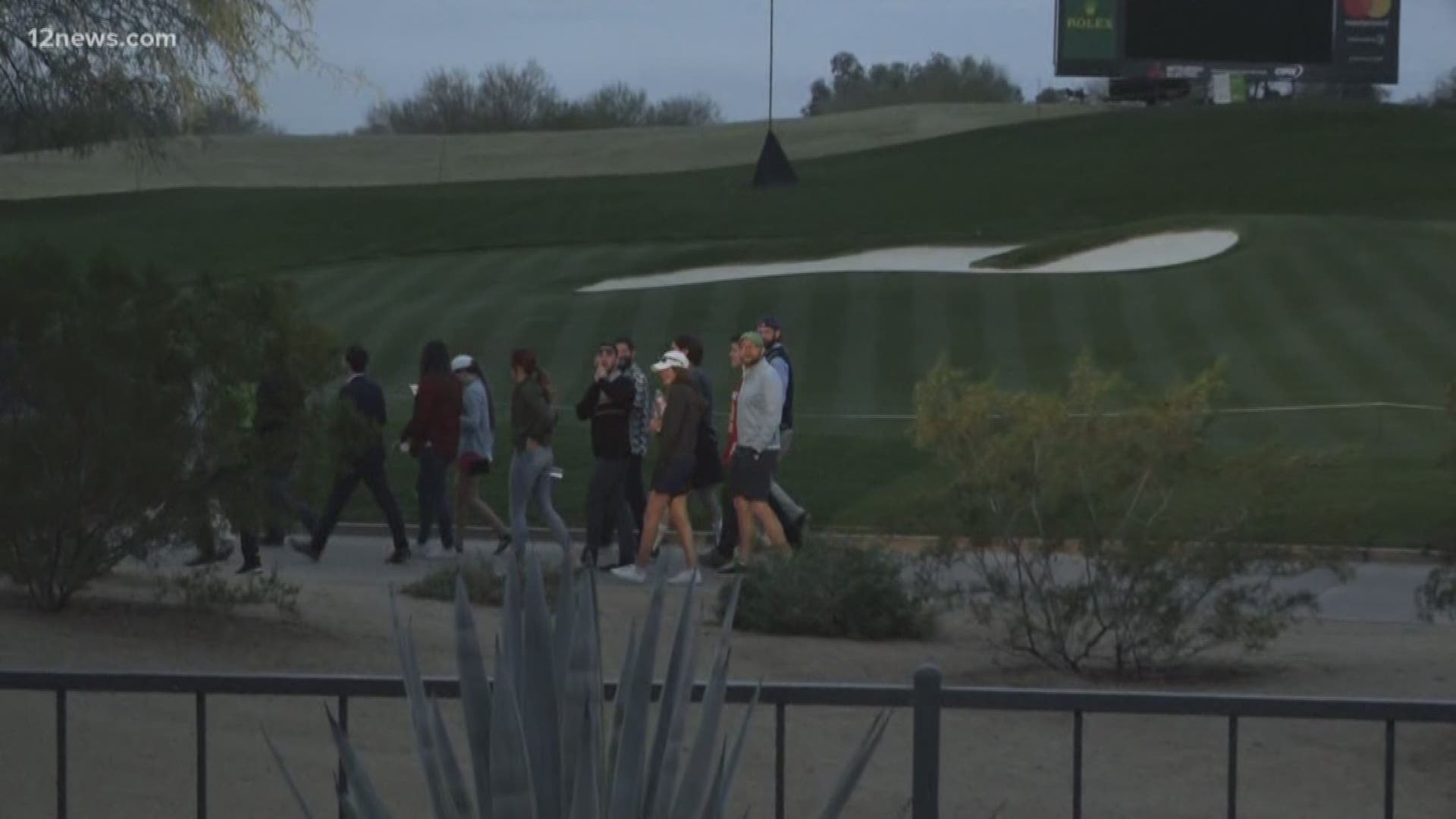 People at the WMPO booed Bagni for not having a drink on Saturday morning.