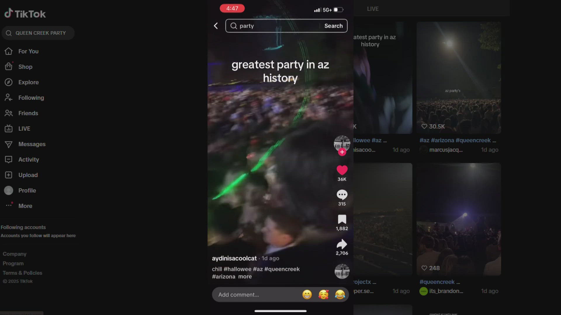 Videos of massive parties in Arizona are going viral on social media, but bring up painful memories for many in the East Valley. Here's what we know. 