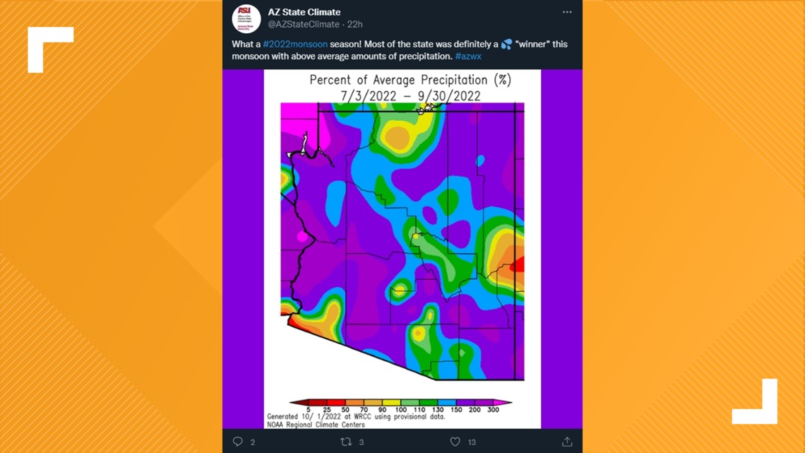Kilat menyambar di seluruh Arizona untuk Monsoon 2022