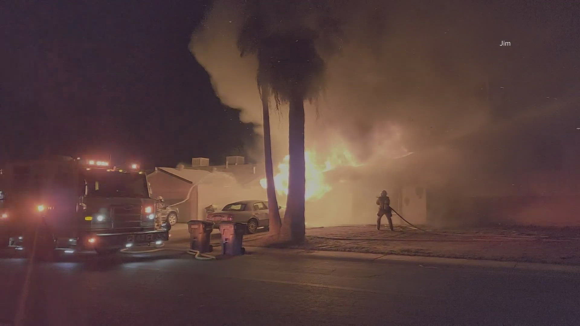 A Phoenix family is dealing with the loss of their home, which was destroyed in a late-night fire on Tuesday. 