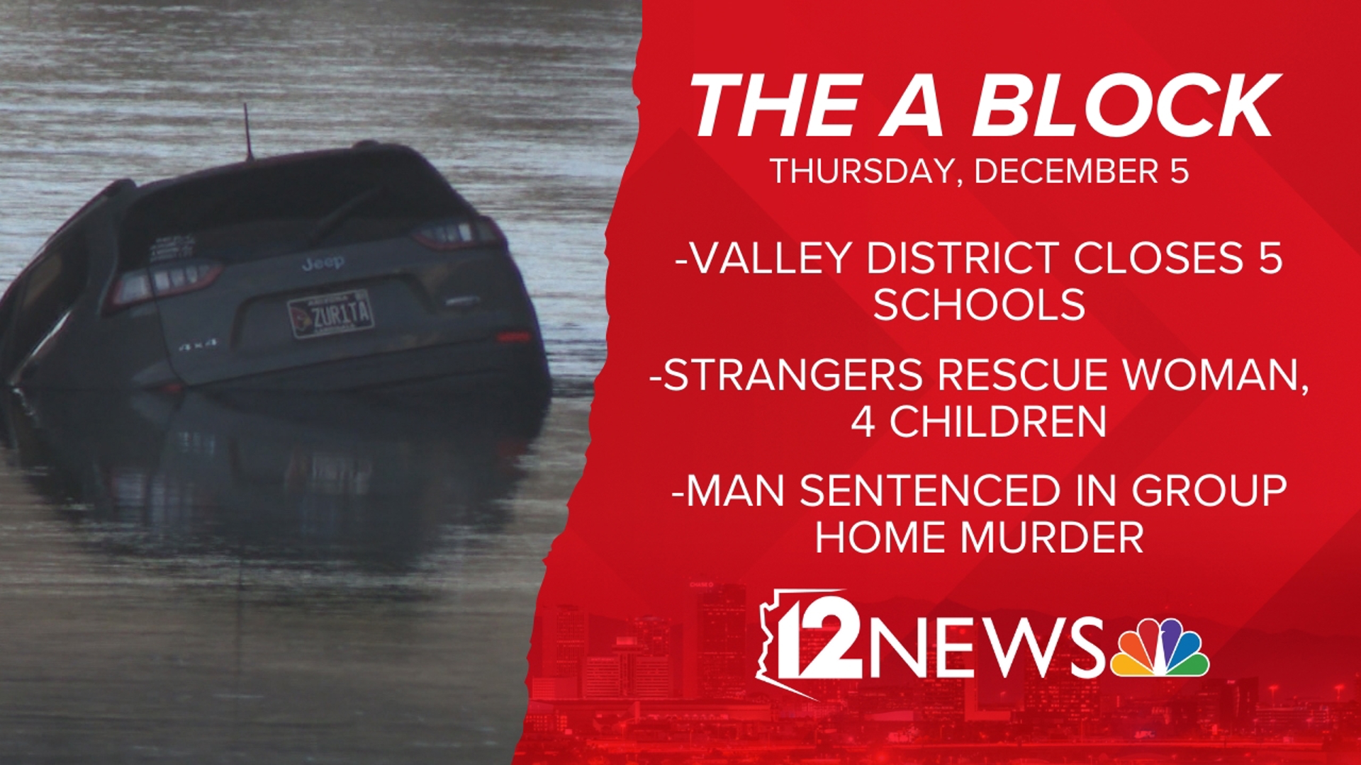 Here are the top stories in Arizona from Dec. 5.