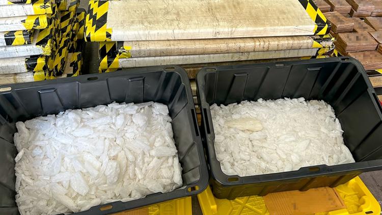 Over 1,600 pounds of meth, fentanyl seized in Phoenix | 12news.com