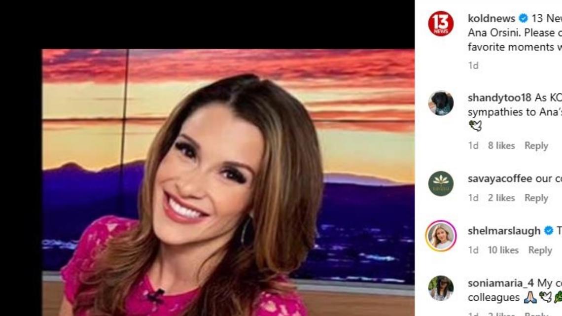 Arizona Anchor Ana Orsini Dies From Brain Aneurysm