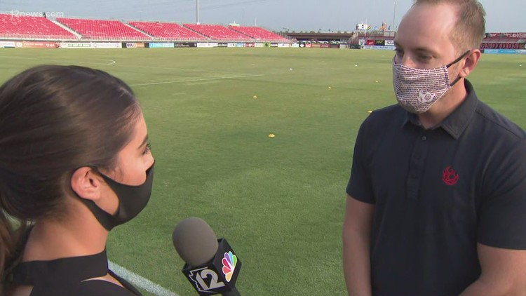 Phoenix Rising allowing fans to attend Friday night's game