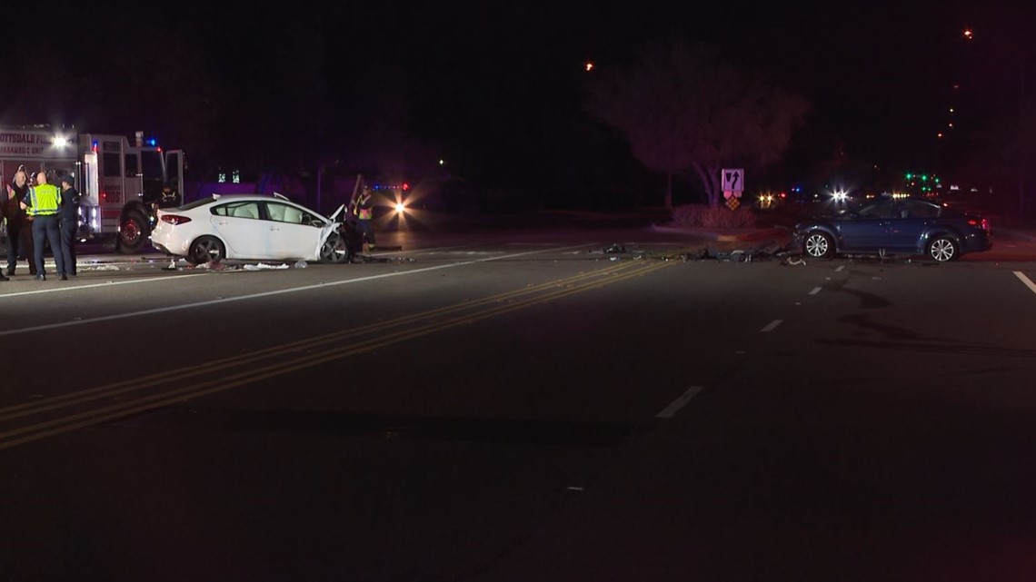 Impairment may be to blame for head-on crash in Scottsdale