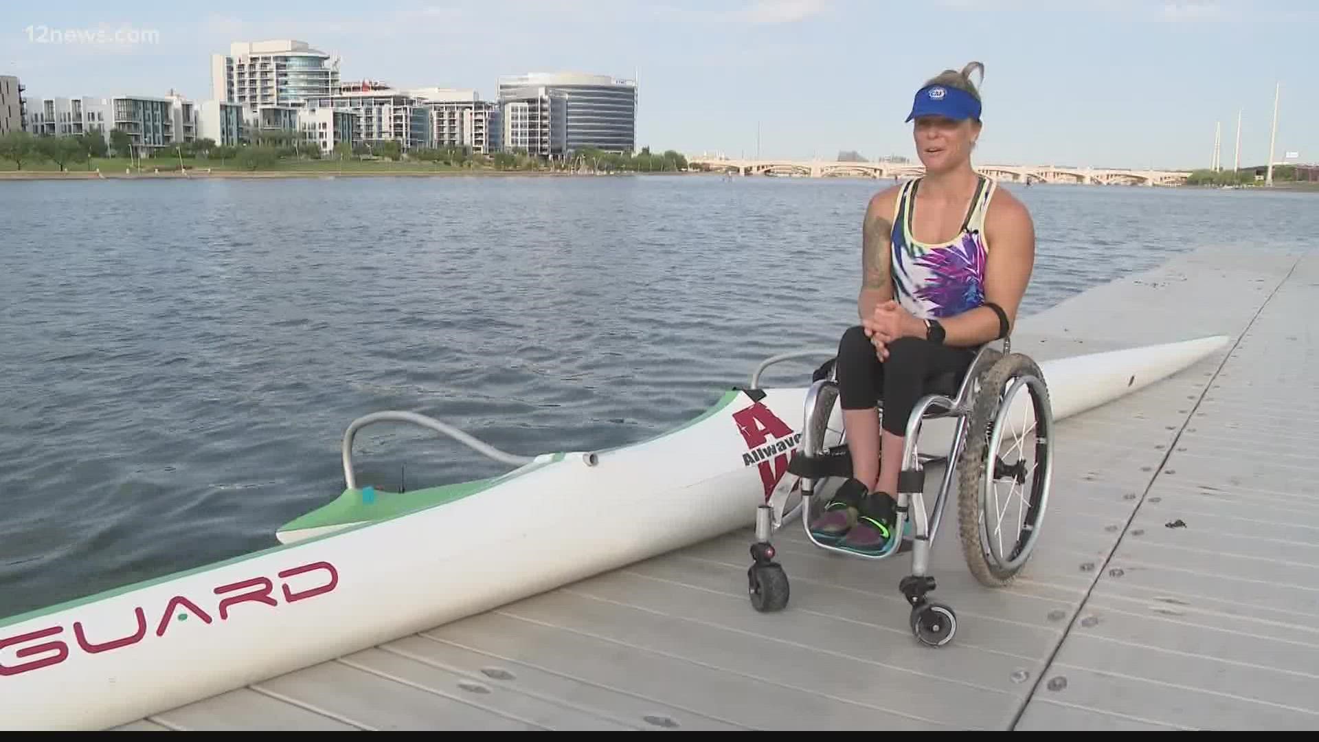 Paralympic athlete Kaitlyn Verfuerth has her sights set on Tokyo waters, being a part of Team USA and the Paralympic podium. Jen Wahl has the story.
