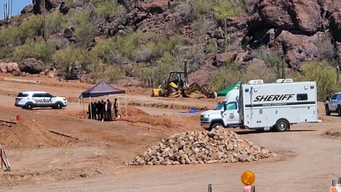 Construction halted after human remains found at project site in Pima