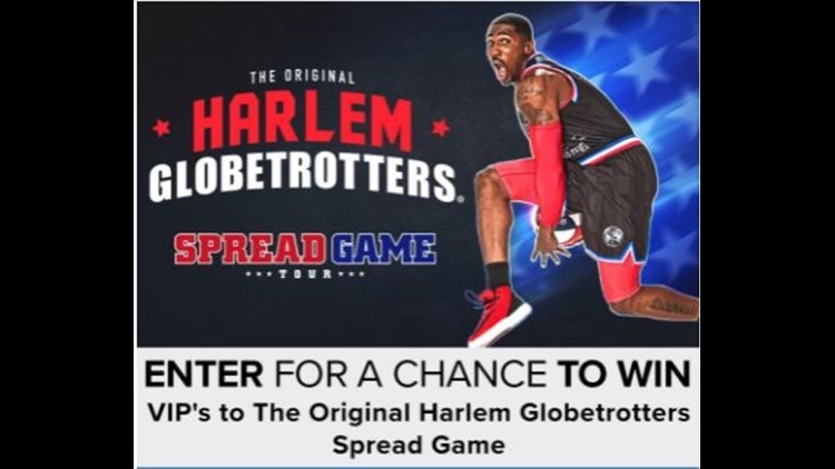 Win a chance to see the Globetrotters