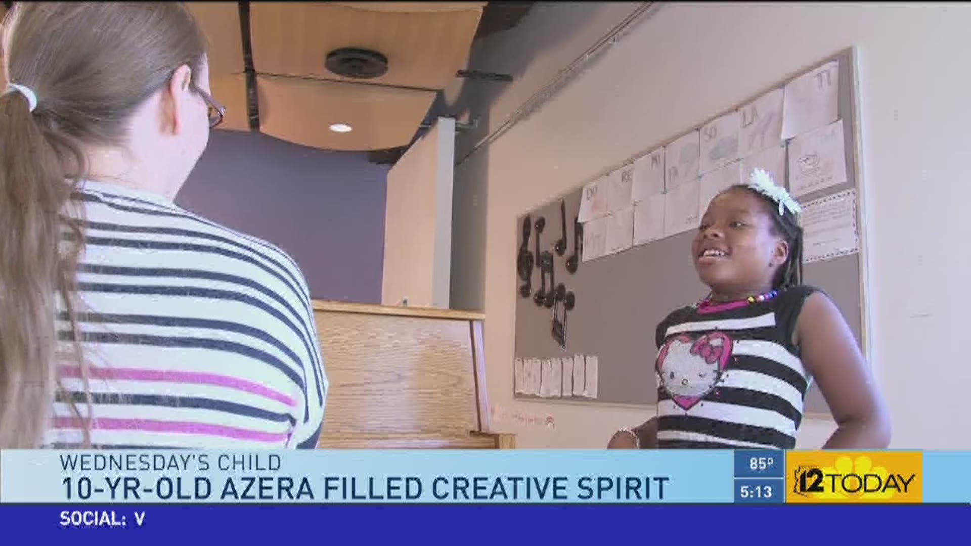 10-year-old Azera has a passion for the arts and needs a forever home.