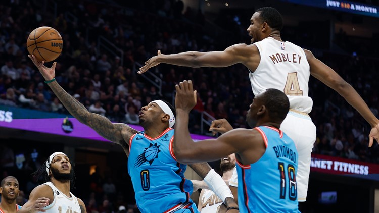 Evan Mobley hits late jumper, Cavaliers beat Suns 90-88