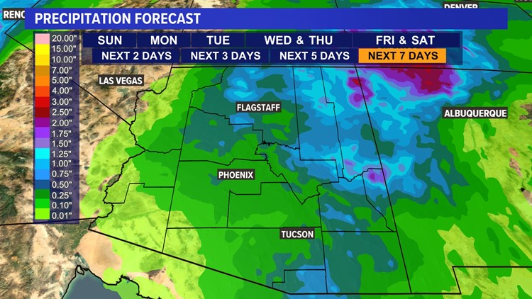 After a stretch of beautiful weather Monsoon 2022 set to make late-season push. Check out what is expected this week