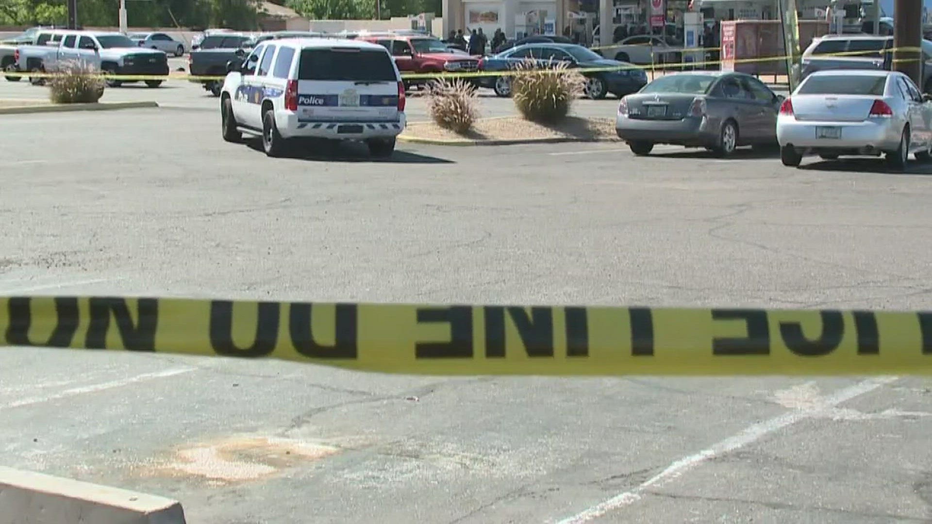 An armed robbery suspect was shot and killed by Glendale police near 43rd and Northern avenues.