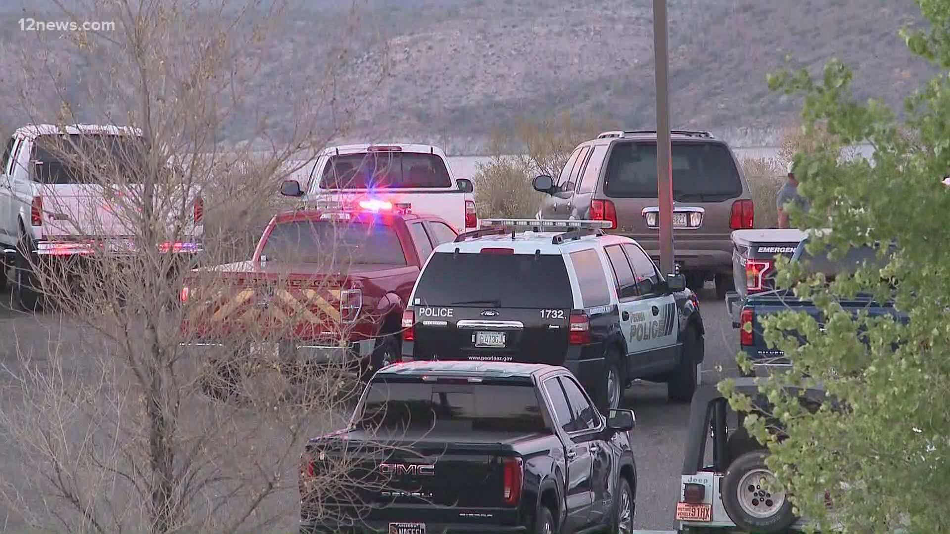 Two men are dead after they were electrocuted in Lake Pleasant on Sunday night, officials said.