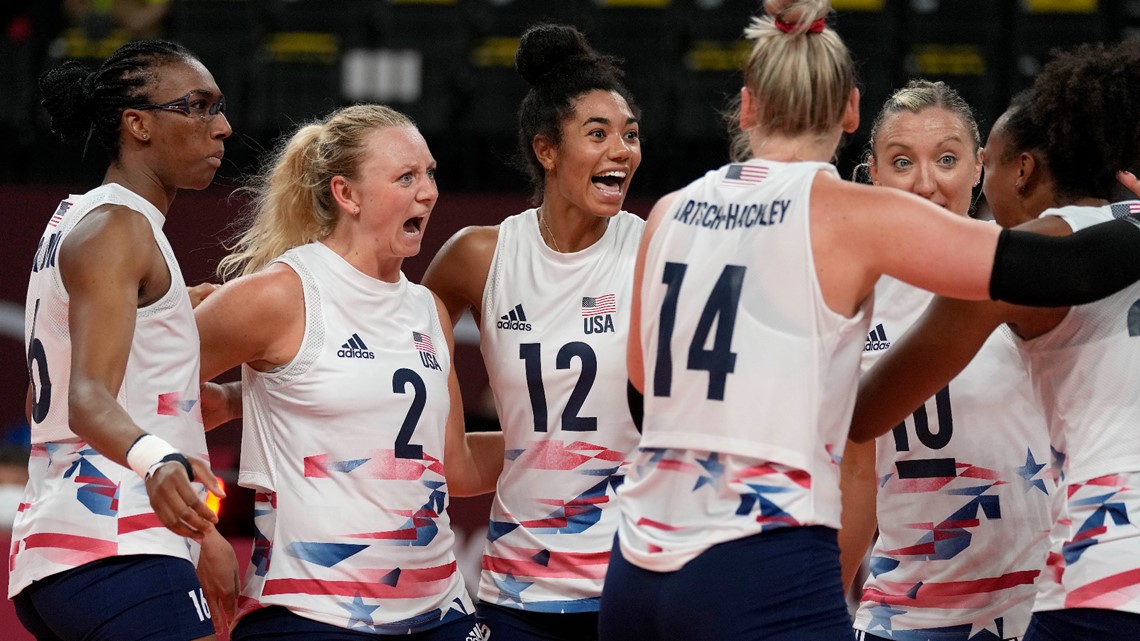 Olympics volleyball: USA women's team shocks China | 12news.com