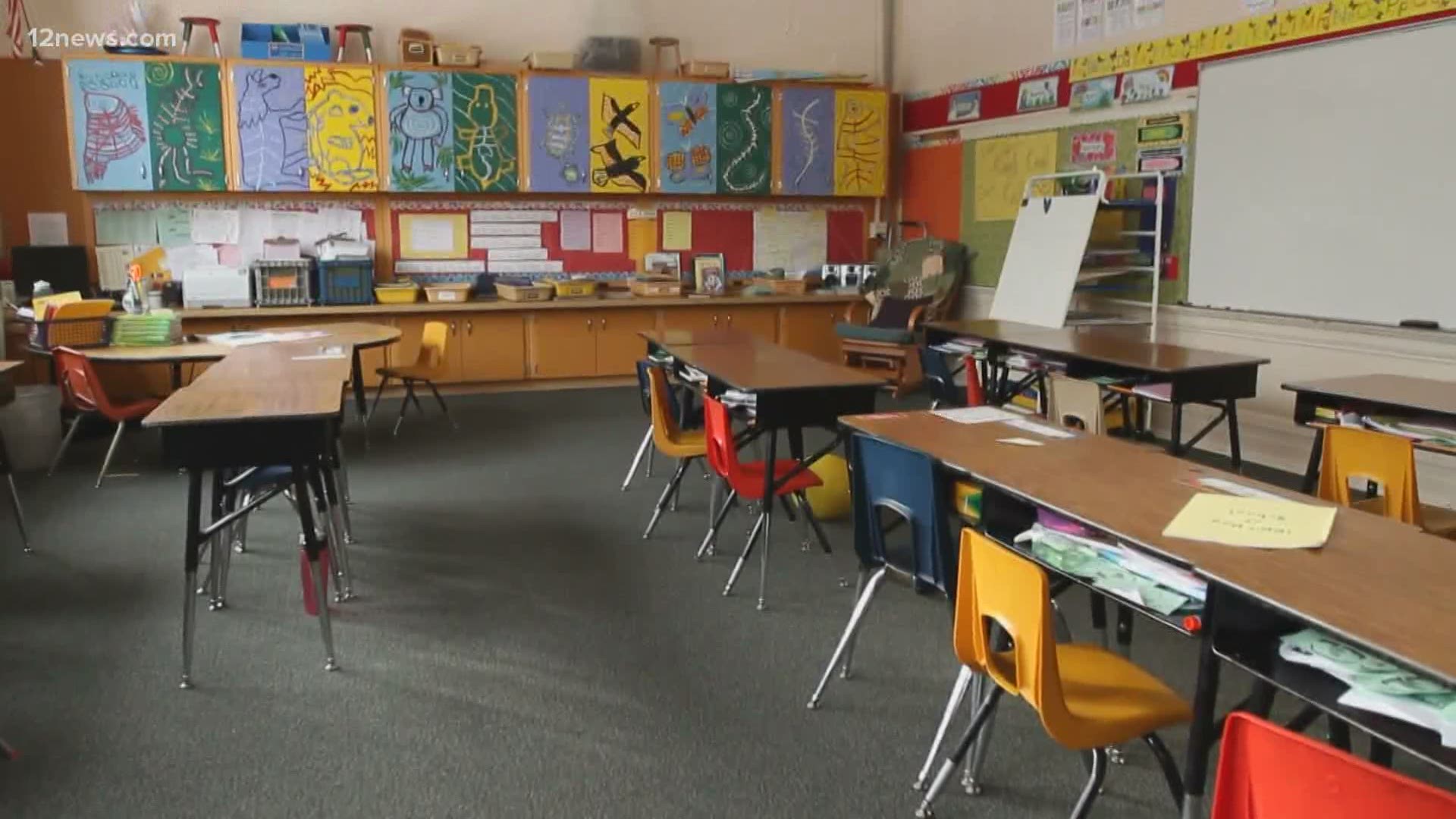 Guidelines on how and when schools in Arizona can reopen are expected Friday. Maricopa County health officials say schools are not meeting benchmarks for reopening.