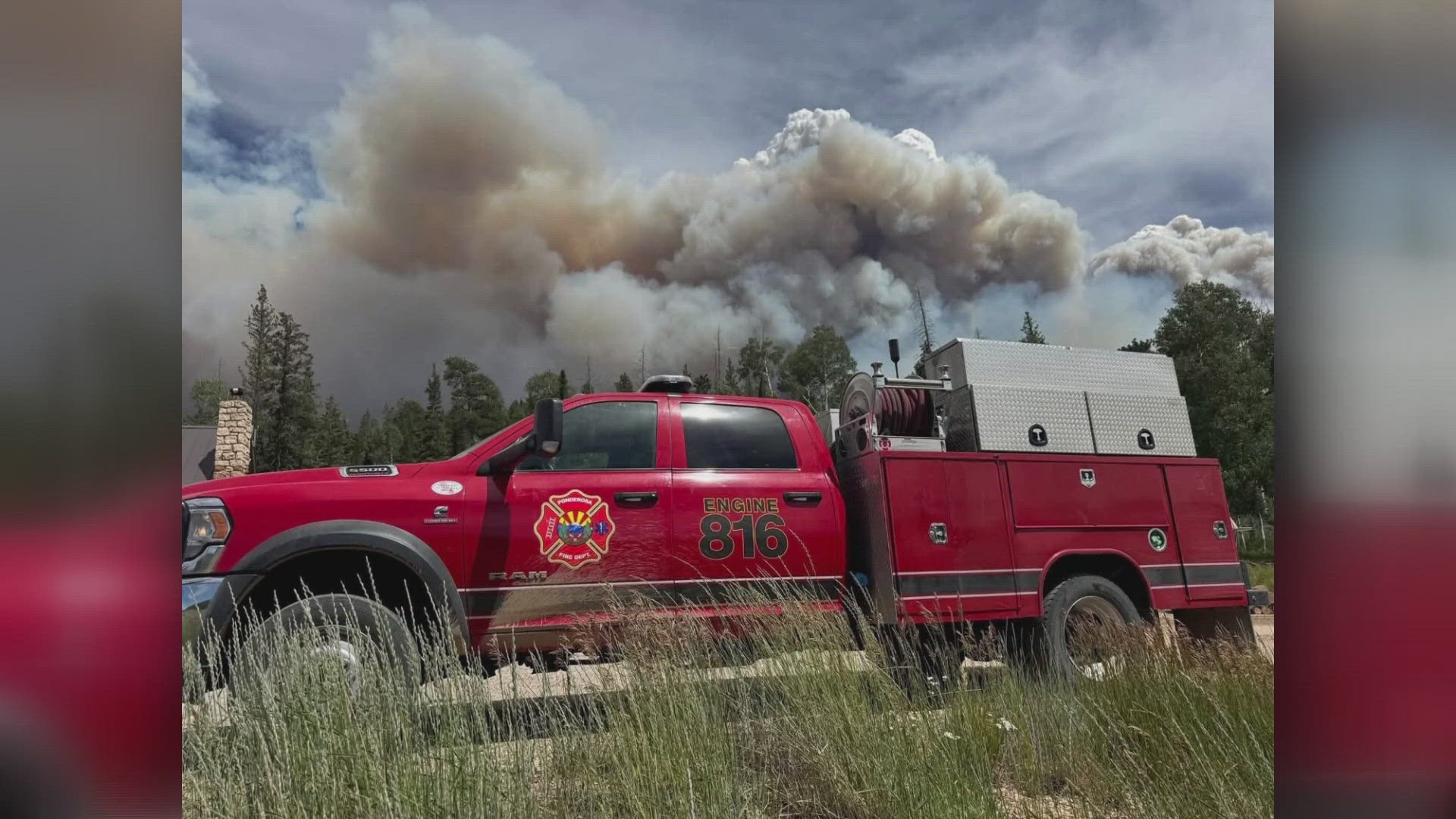The Dragon Bravo Fire, burning in the Grand Canyon's North Rim, has now burned over 55,000 acres and has 13% containment.