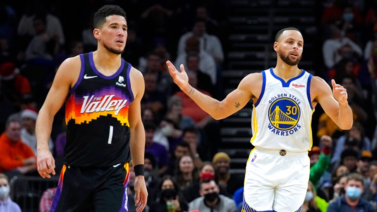 Curry, Warriors beat Suns 116-107 to regain top spot in NBA