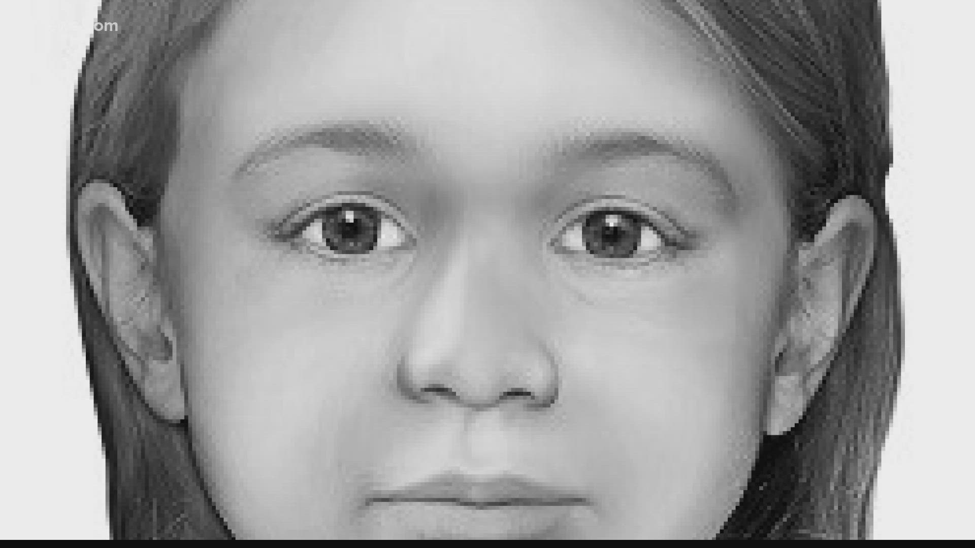 Officials are still looking for help to identify the remains of a young girl found in the desert in 1960.