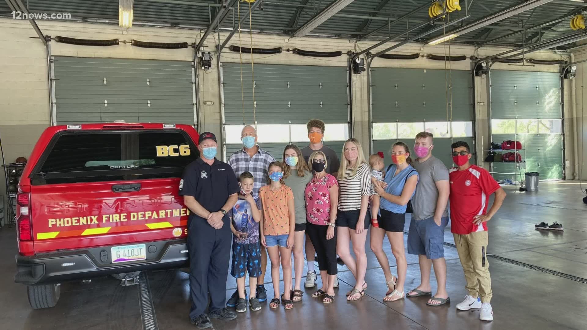 It's moments like these.. that Phoenix fire captain Frank Keller says keeps him going in a job where the outcome isn't always known.