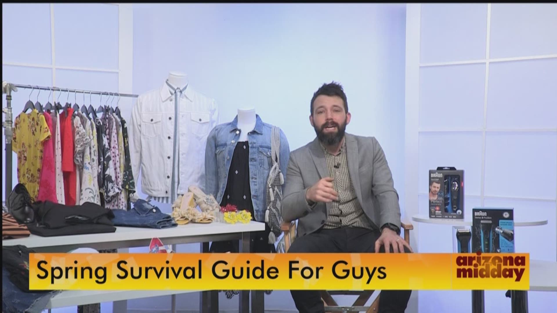 Springtime is here and Clint Carter shares his tips for how men can stay trendy this season.