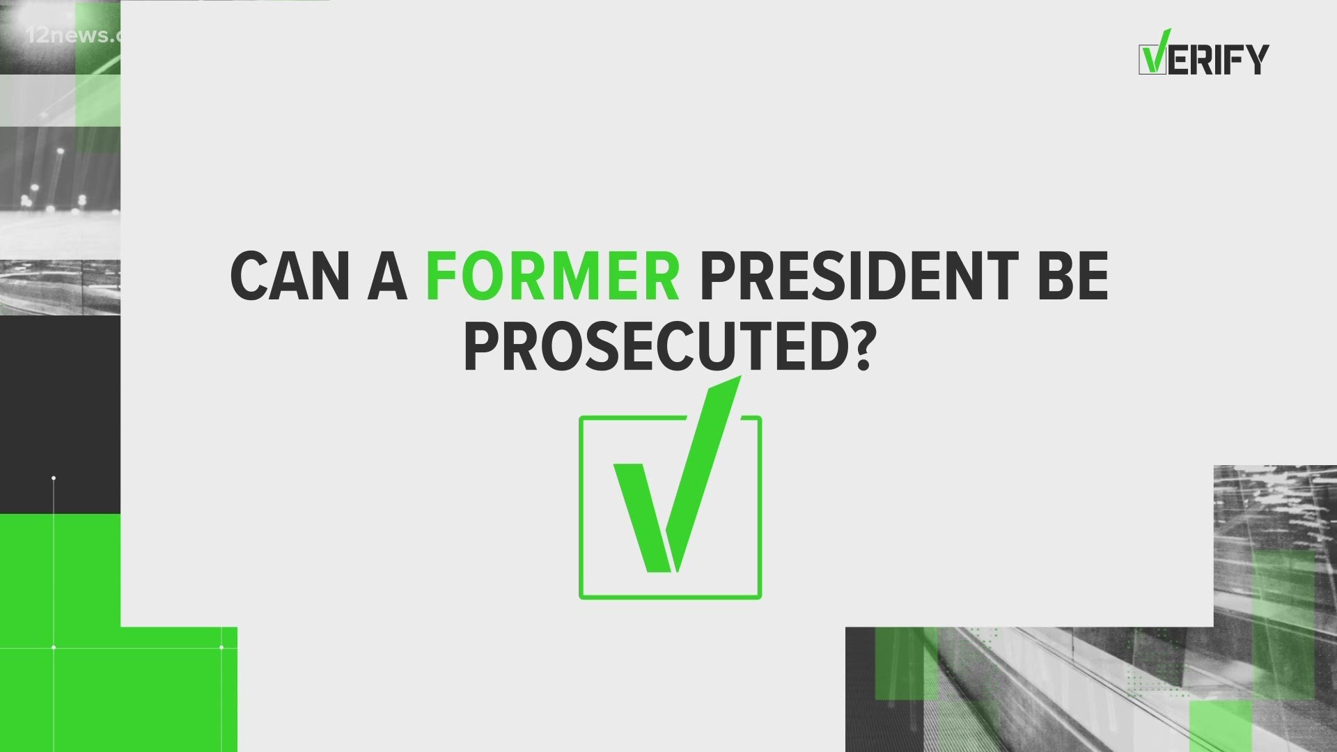 There is a lot of confusion surrounding the election, including whether a former president can be prosecuted. The Verify Team answers that question.