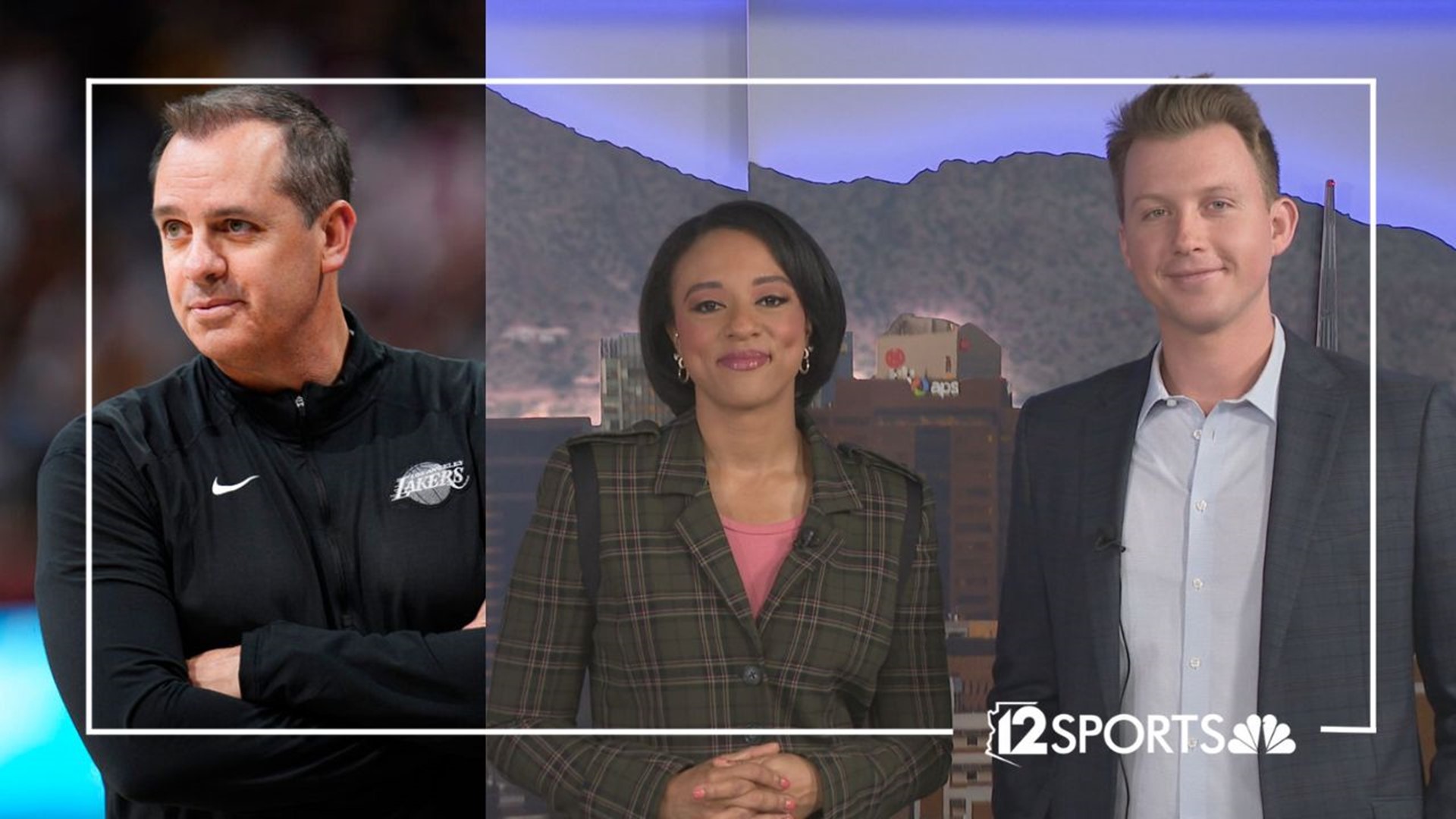 12Sports' Lina Washington and Luke Lyddon react to the breaking news of Frank Vogel expected to be hired as head coach of the Phoenix Suns.