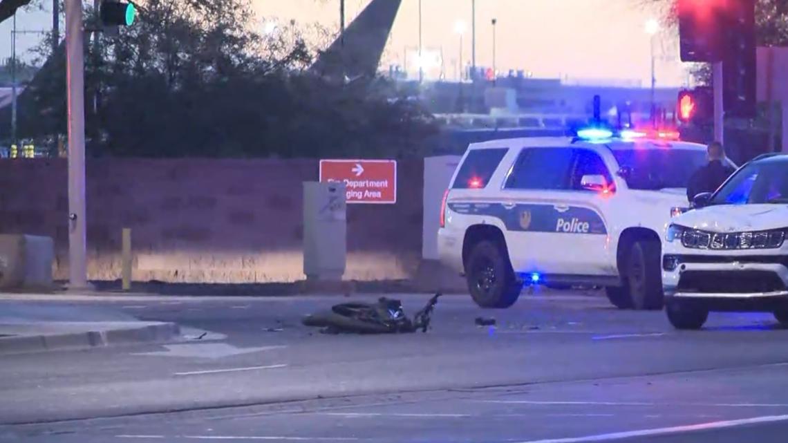 One person is dead after a Friday morning crash near the Phoenix airport.