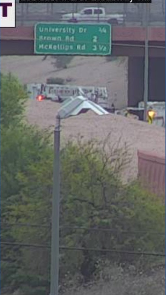 Loop 202 Red Mountain westbound reopens after crash in Mesa | 12news.com