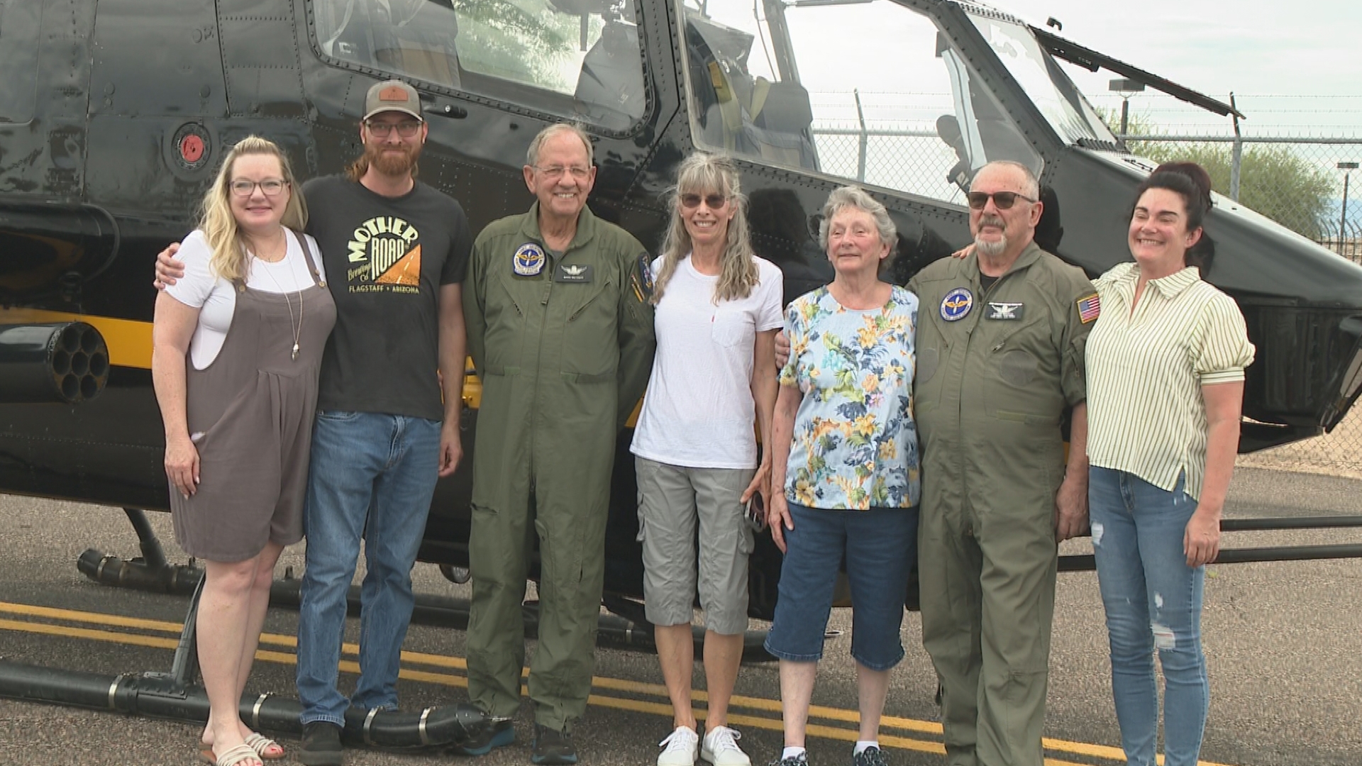 Mark Metzger has been flying civilian and military aircraft for more than 50 years. He is now retiring but before his is grounded for good, he had one last flight.